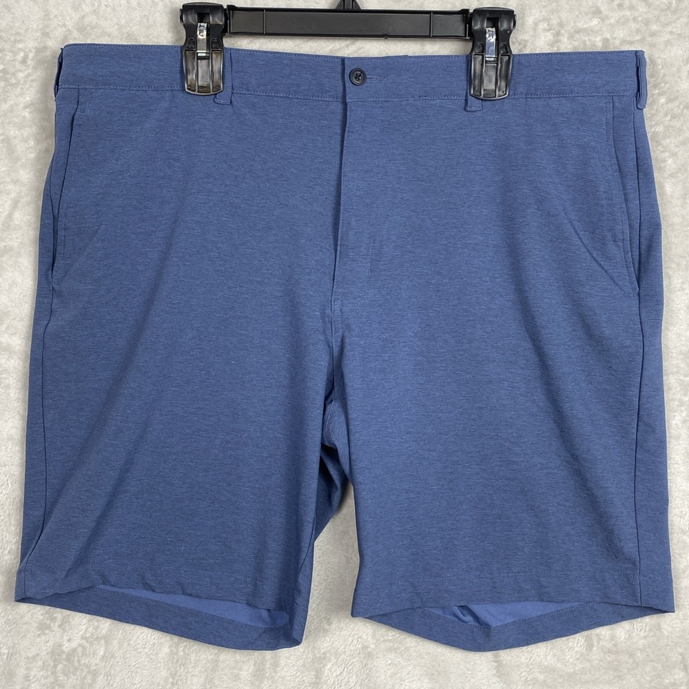 Ben Hogan Men's Golf Shorts 40 Blue‎ Performance Chino Preppy Navy Golfer XL